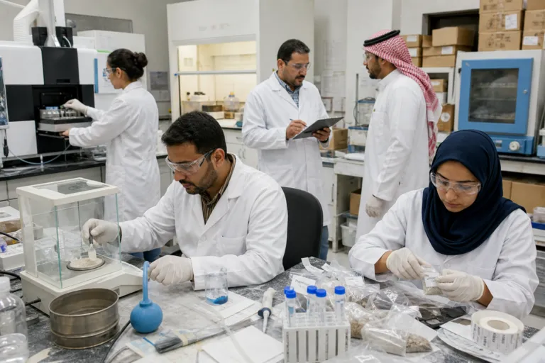 Closing the Testing Bottleneck: Boosting Assay Laboratory Capacity in Saudi Arabia for the Exploration Boom