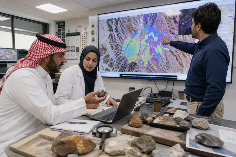 Seeing Beneath the Sand: Faster, Smarter Hyperspectral Satellite Exploration in Saudi Arabia