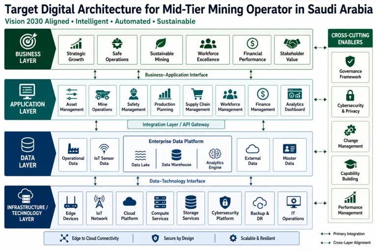 Digital Transformation Strategy for a Mid-Tier Mining Operator