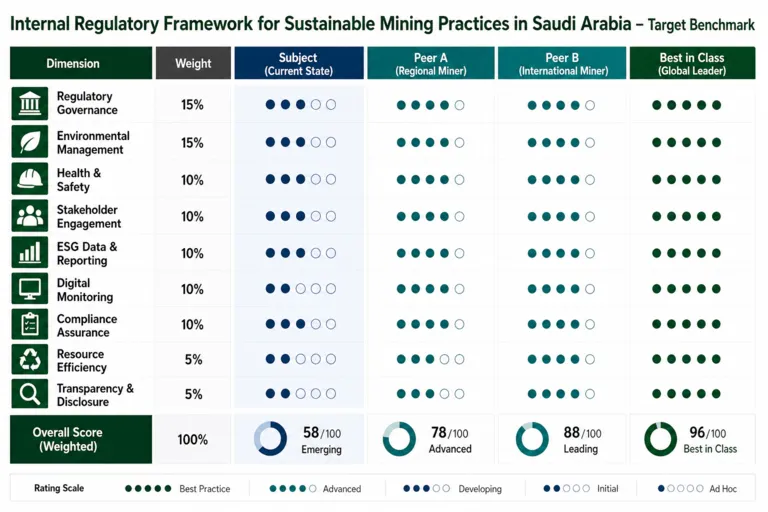 Development of a Regulatory Framework for Sustainable Mining Practices for a Private Mining Consortium 