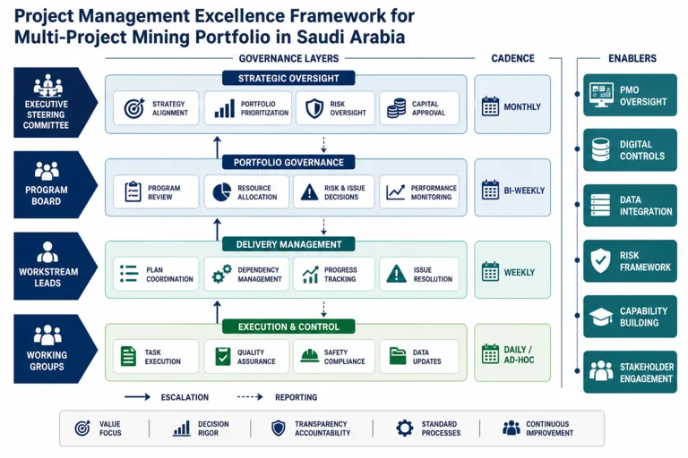 Driving Project Management Excellence Across Complex Mining Developments