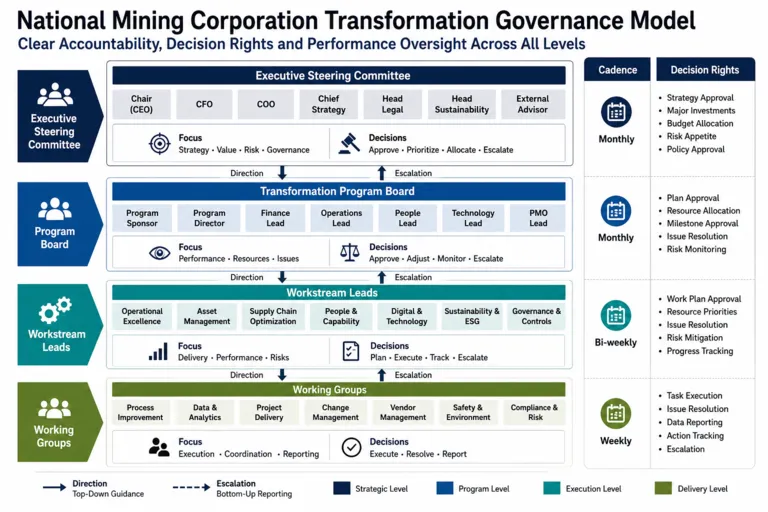 Transforming National Mining Corporations Through Strategic and Operational Excellence