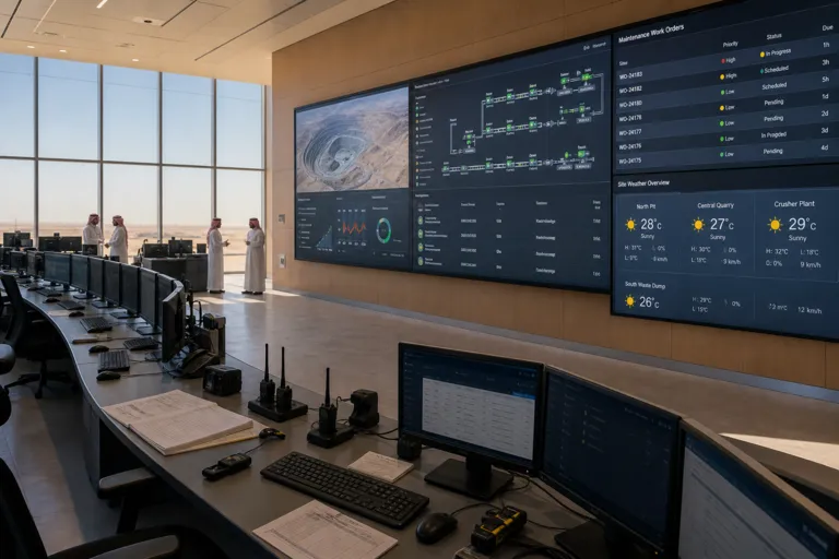 Running Mines From Riyadh: The Powerful Shift to a Remote Operations Center in Mining Saudi Arabia