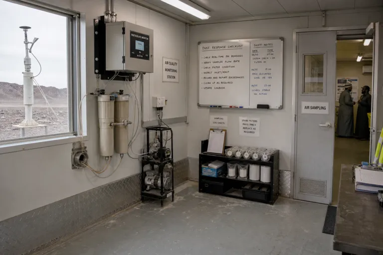 Controlling Dust in the Desert: Practical Mine Dust Air Quality Control in Saudi Arabia